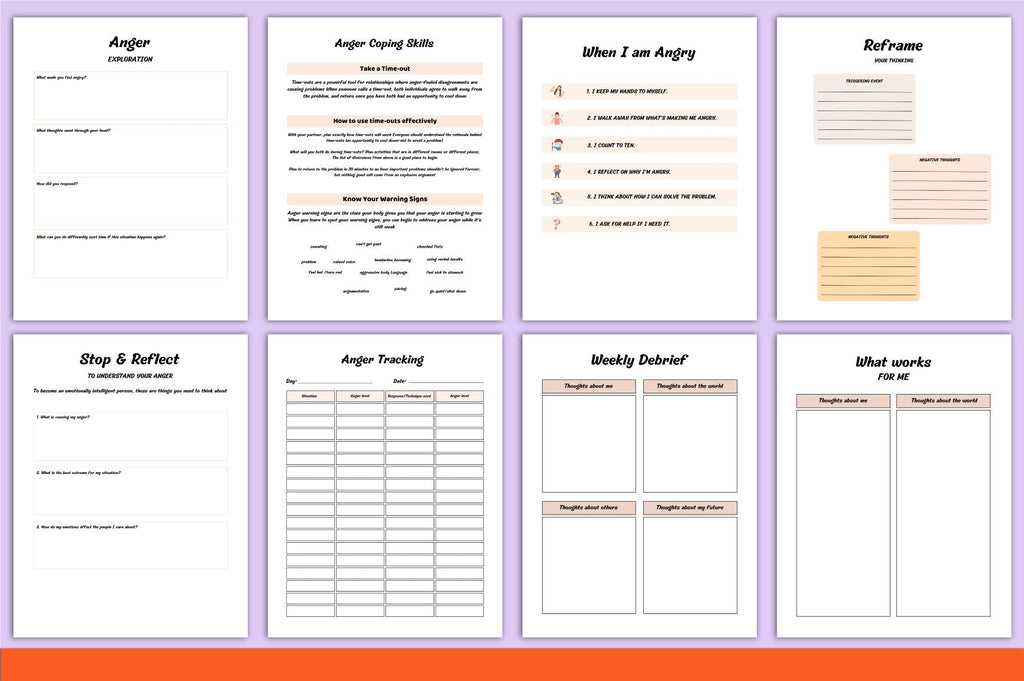 Anger Management for Kids Workbook