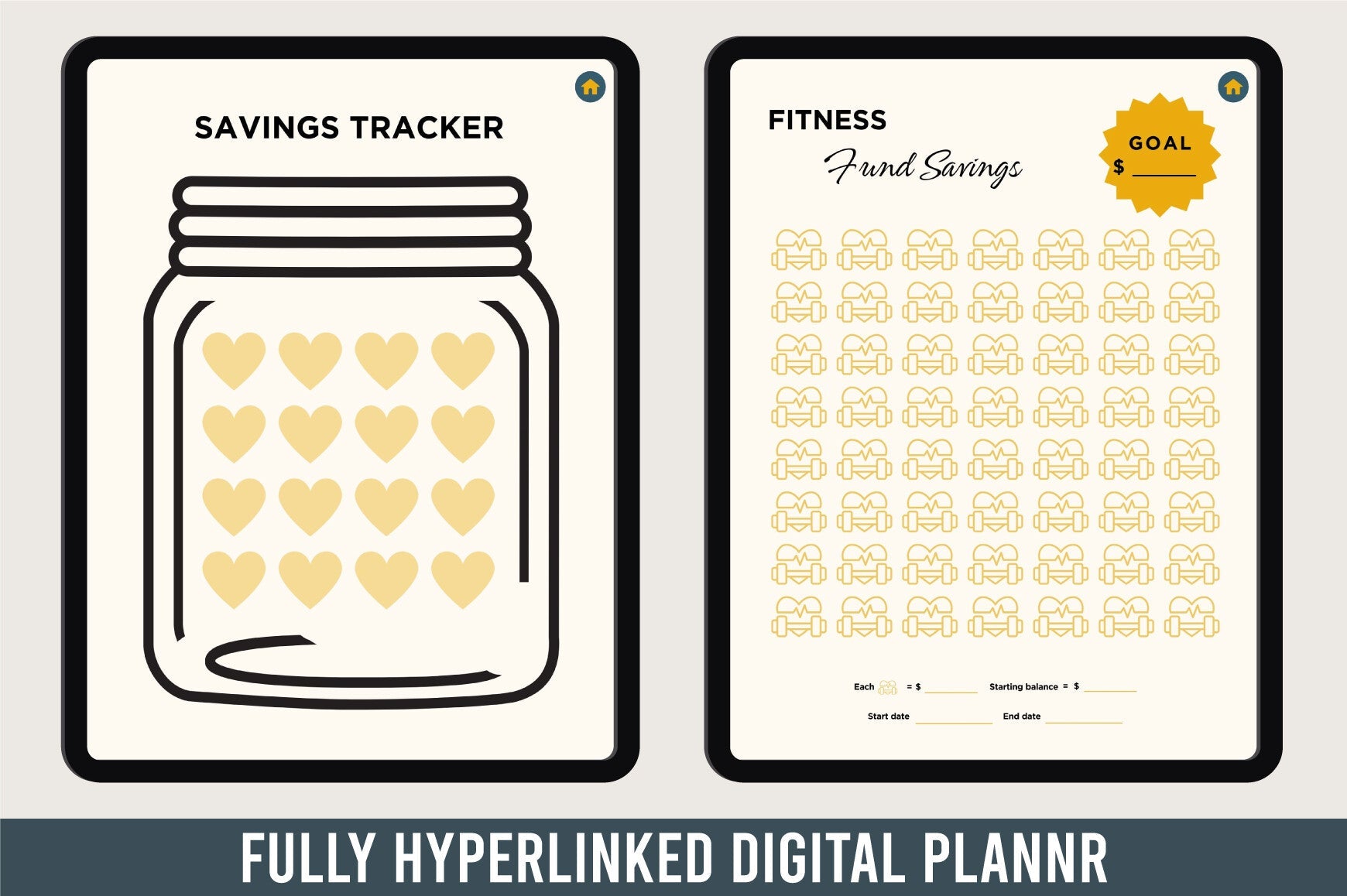 Money Saving Challenge Planner