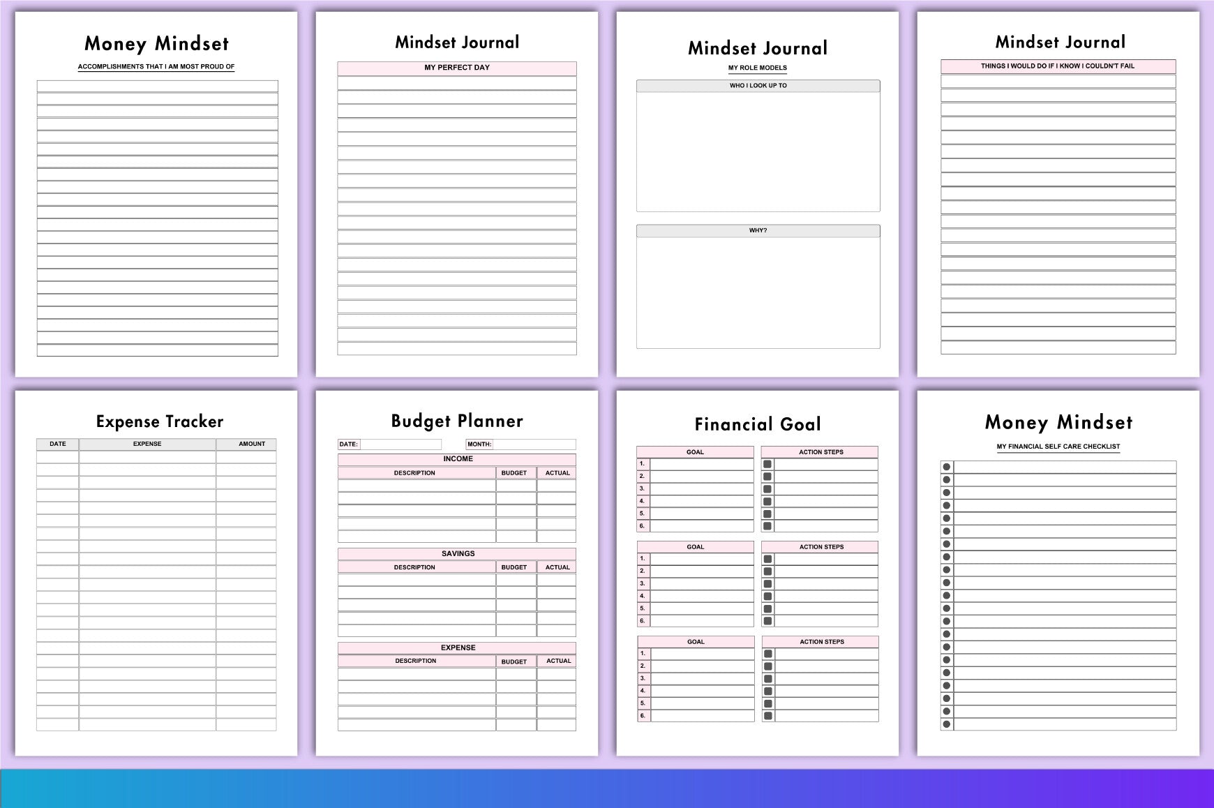 Law of Attraction Planner for Manifestation Success