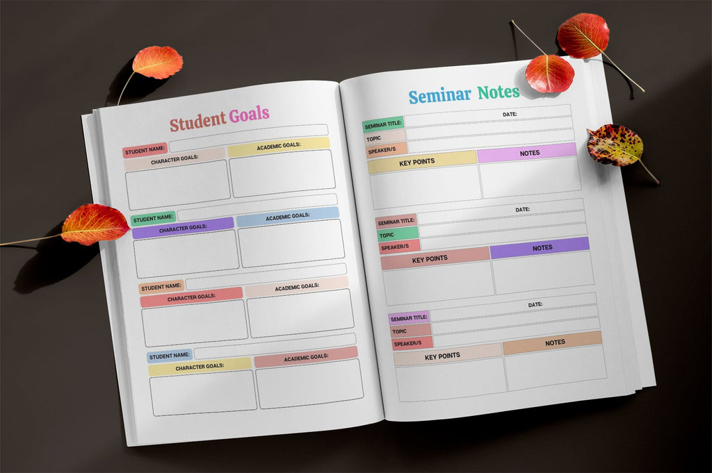 Kids School Planner