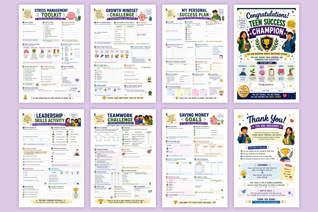 Teen Success Skills Activity Book