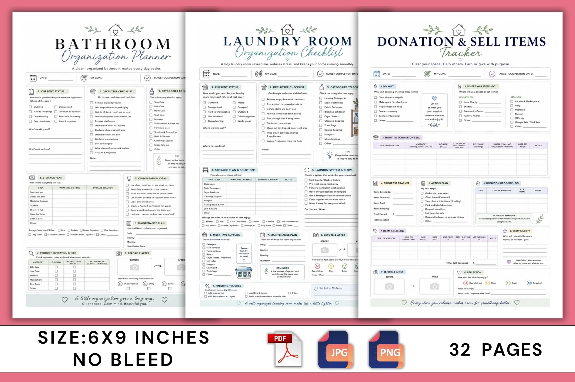 The Organized Home Workbook