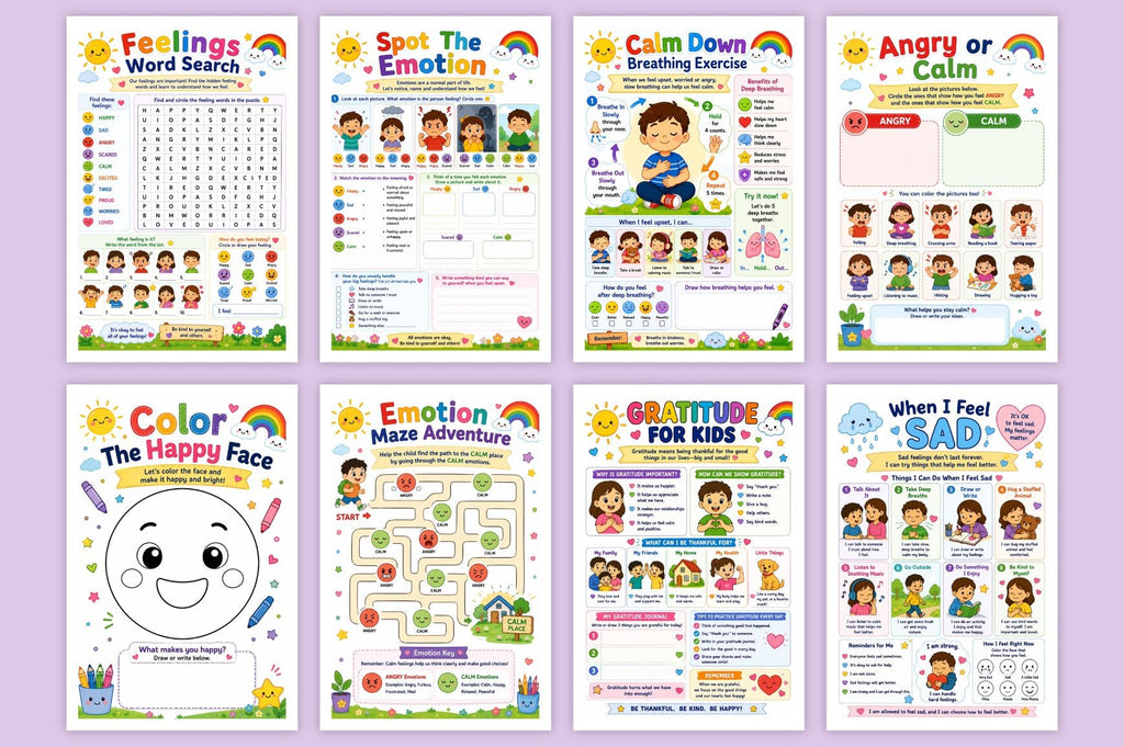 Kids Emotional Learning Book