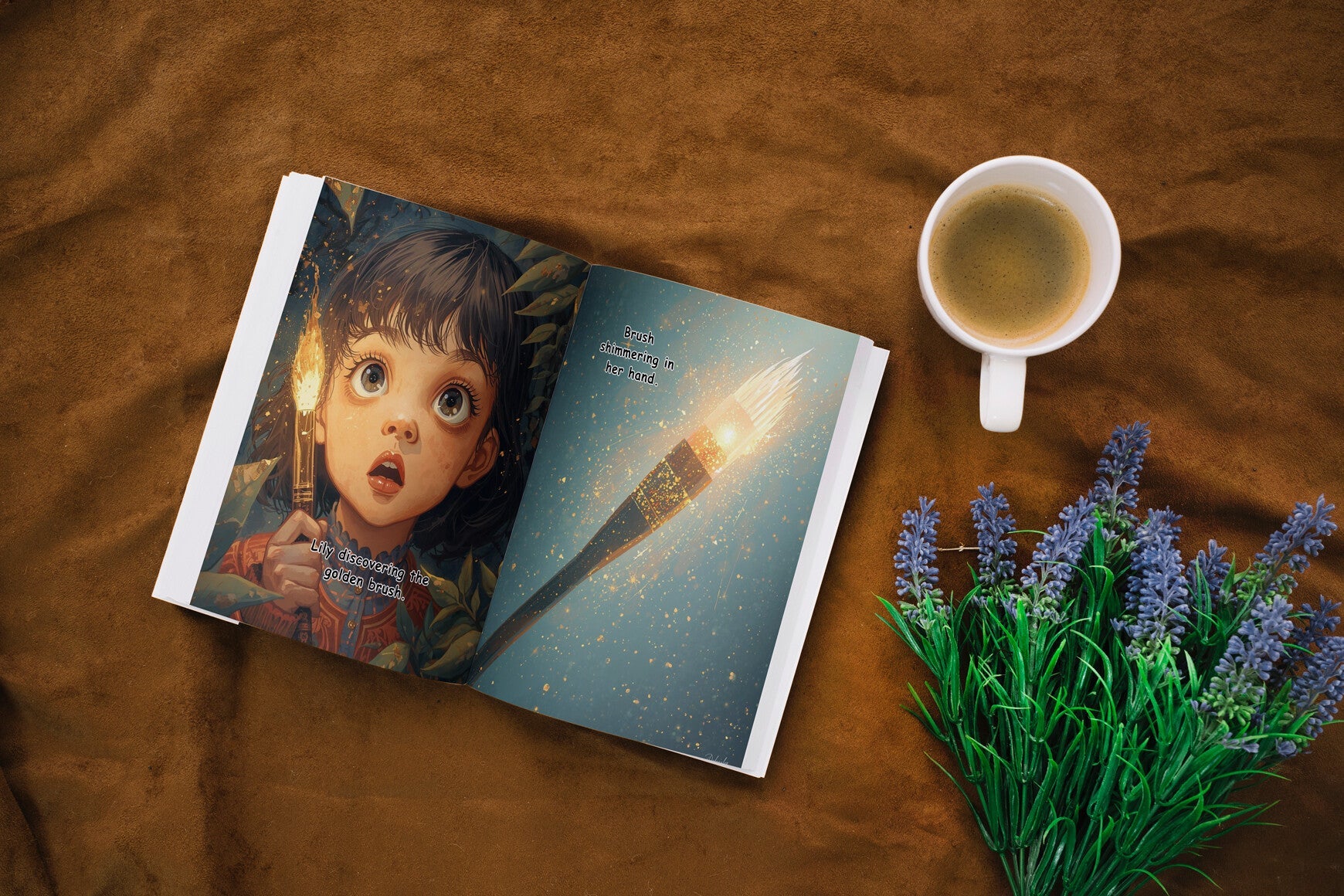 Lily and the Magical Brush Book