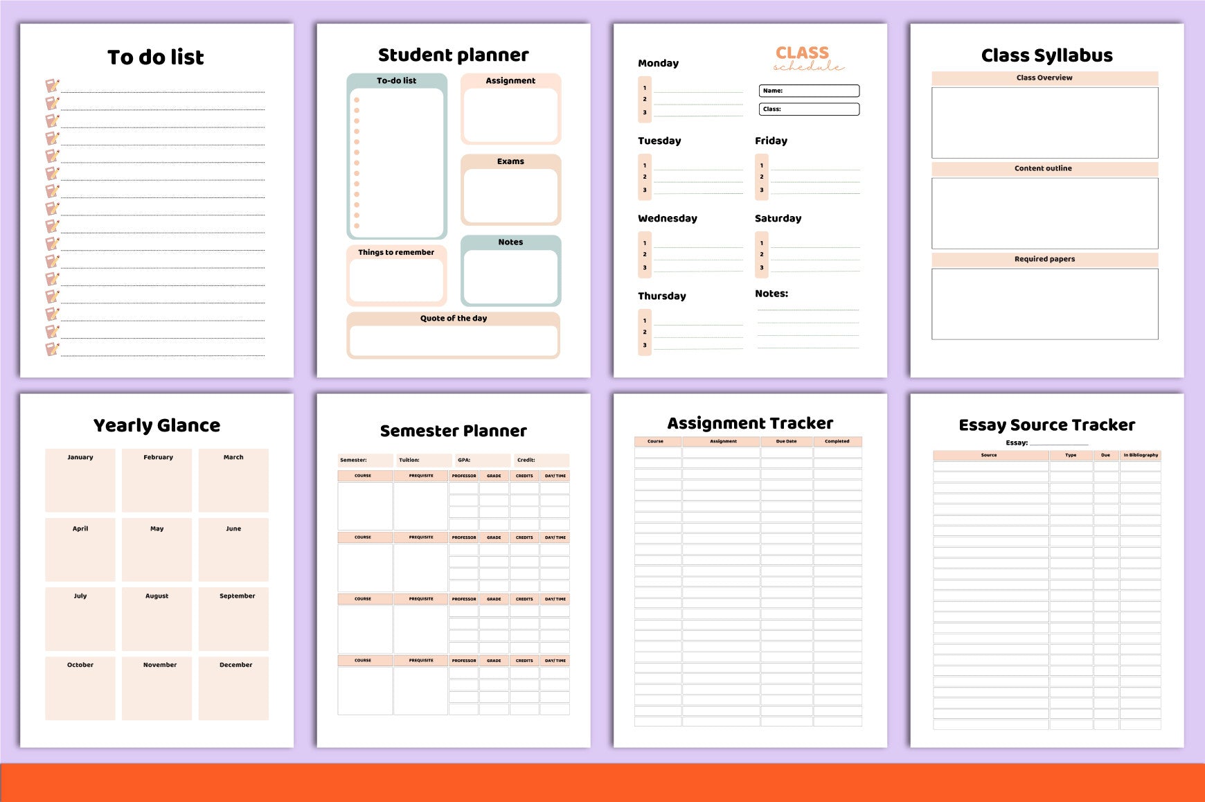 Student Planner