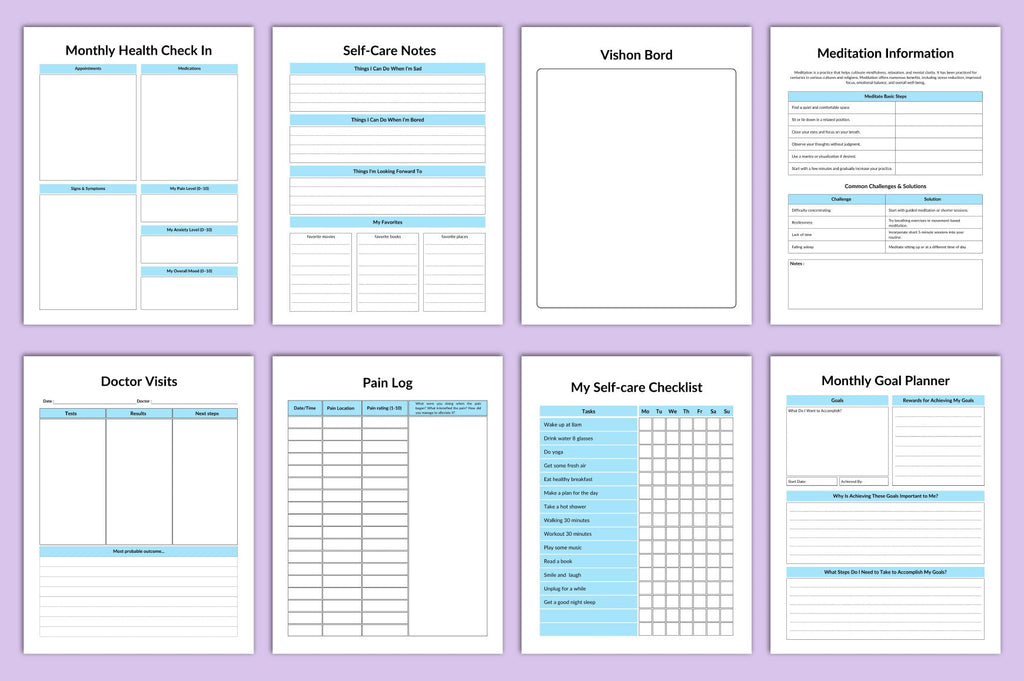 Medical Binder Planner for Organization