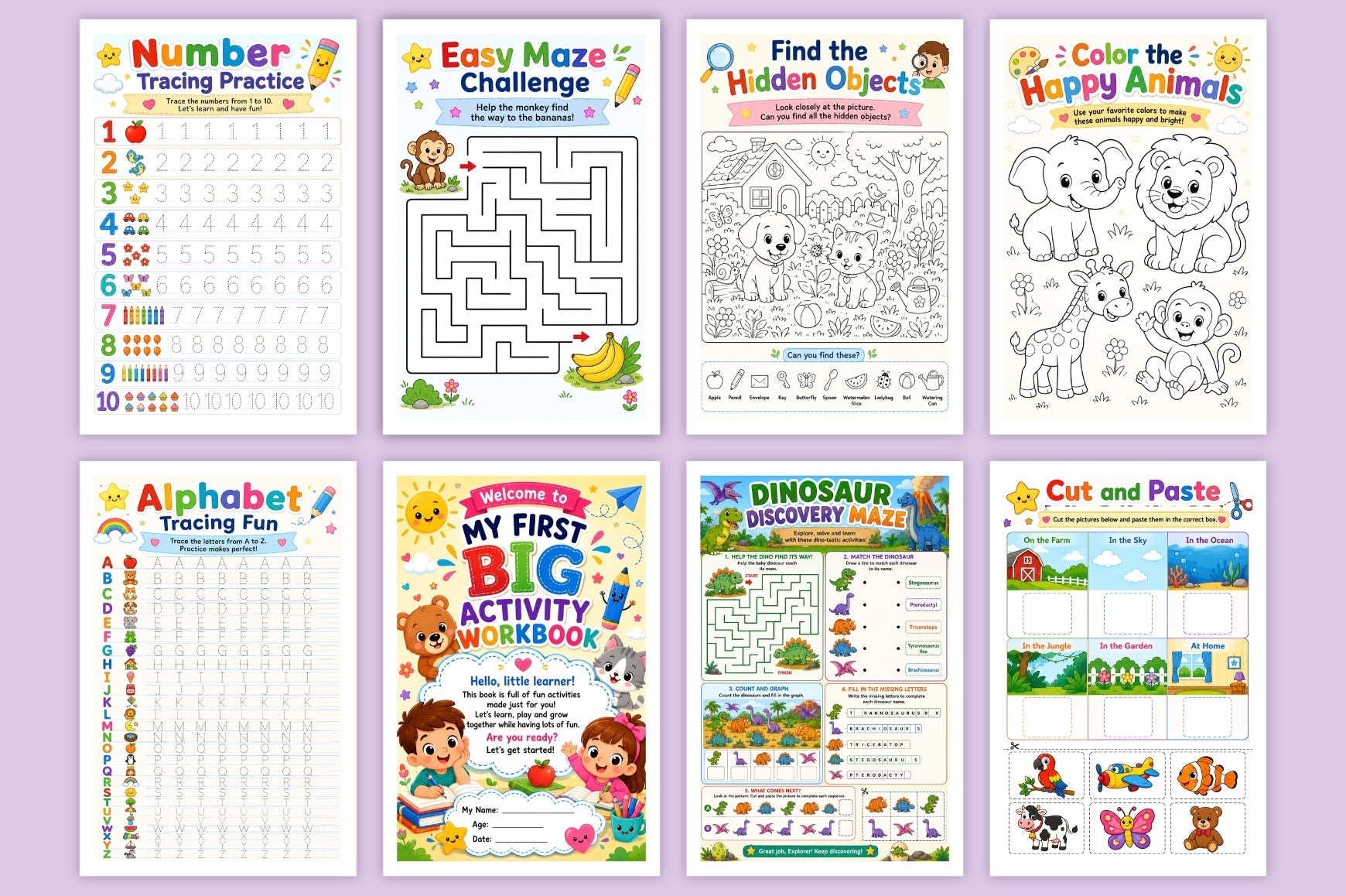 My First Big Activity Workbook