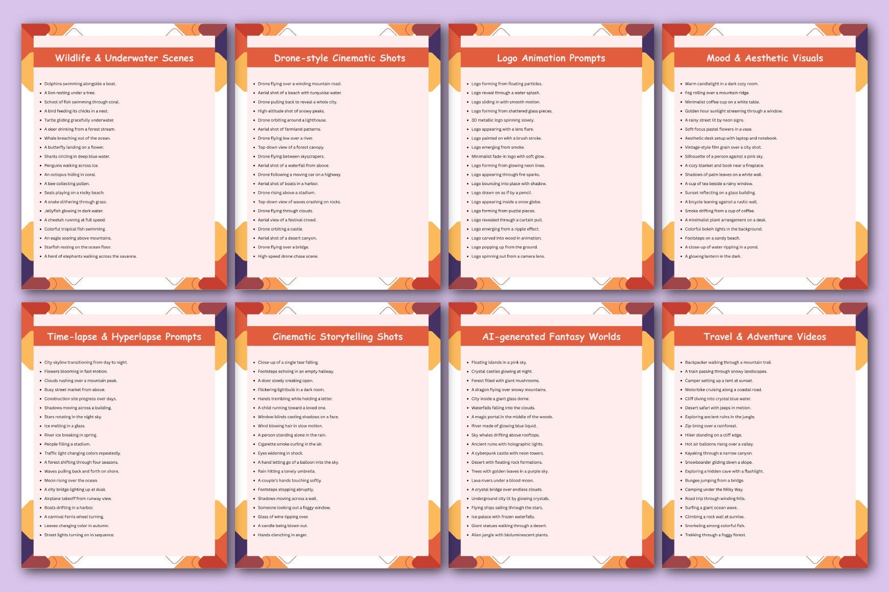 AI Video Creation Prompts