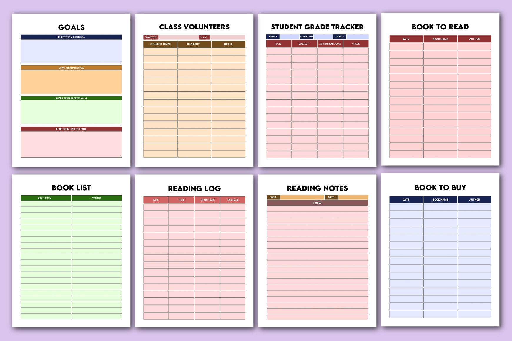 Genius Planner for Effective Organization