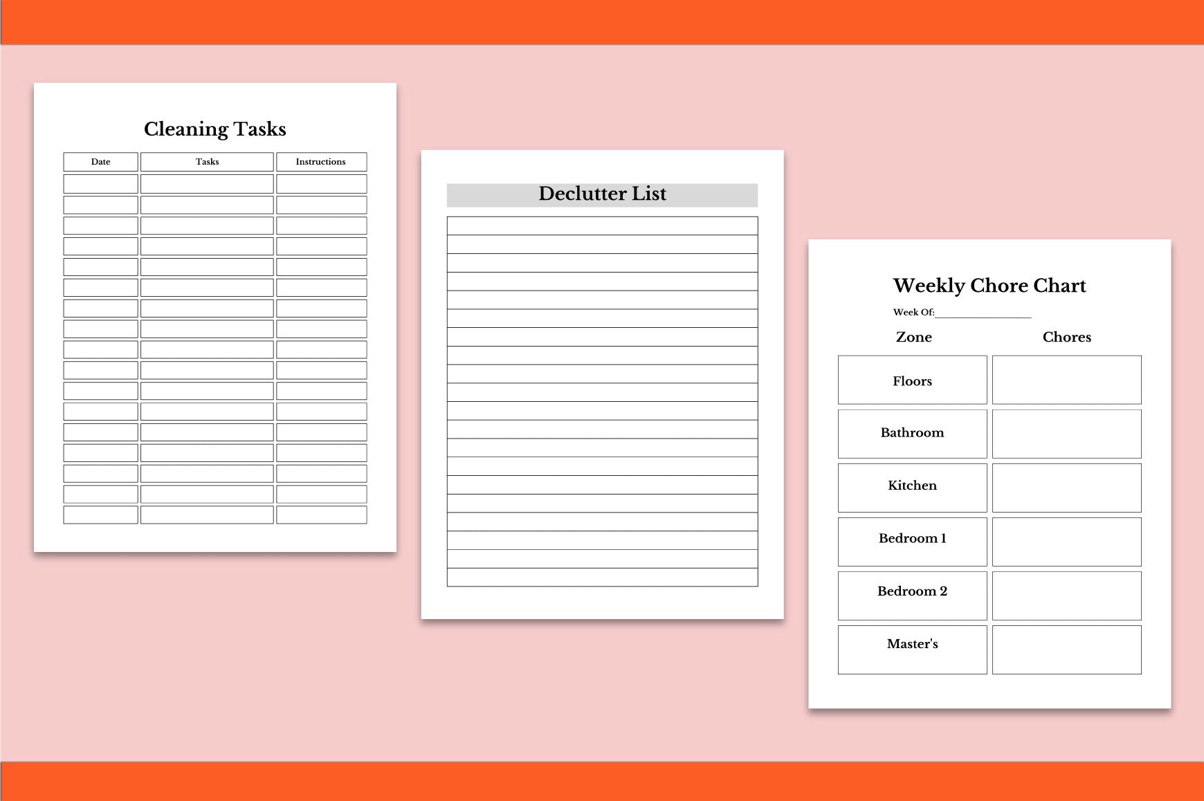Cleaning Planner