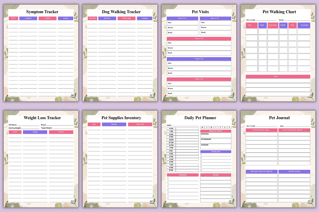 Pet Care Planner