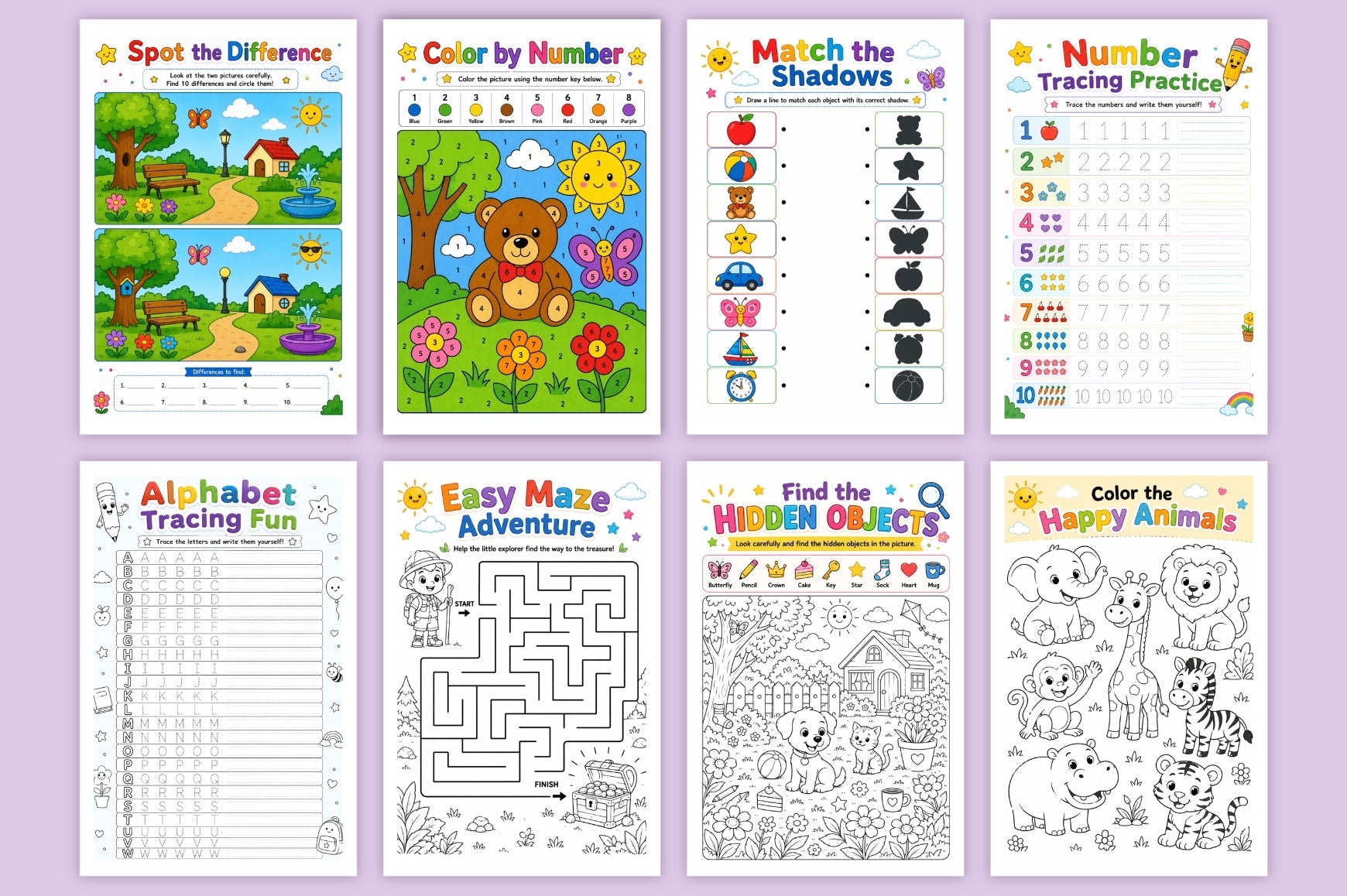 Mega Activity For Kids Book