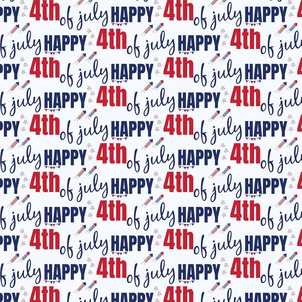 4th of July Seamless Digital Paper