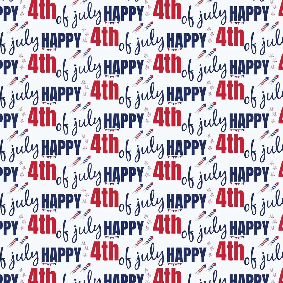 4th of July Seamless Digital Paper