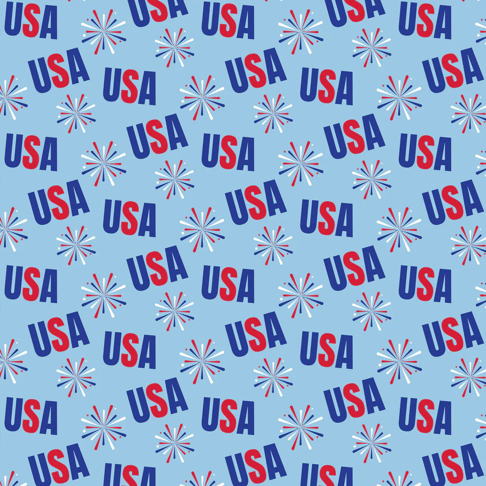 4th of July Seamless Digital Paper