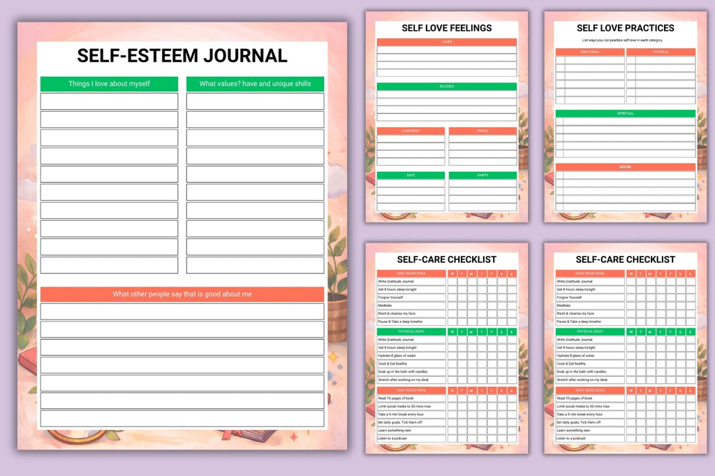 Self Love Healing Workbook