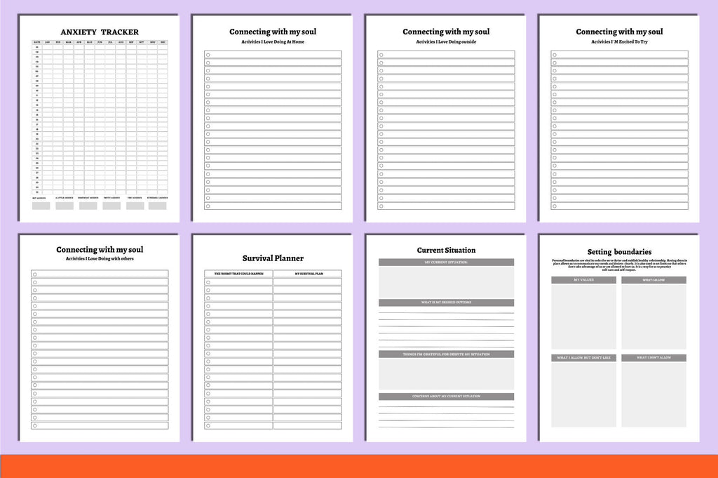 Anxiety and Depression Workbooks