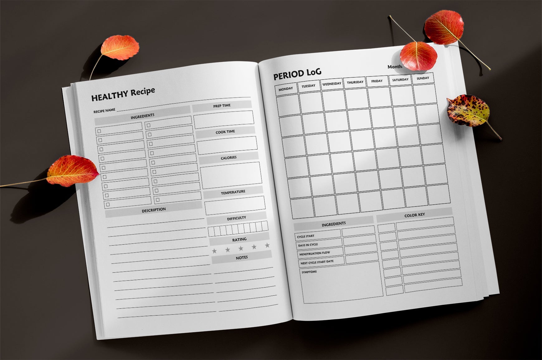 Healthy Living Planner