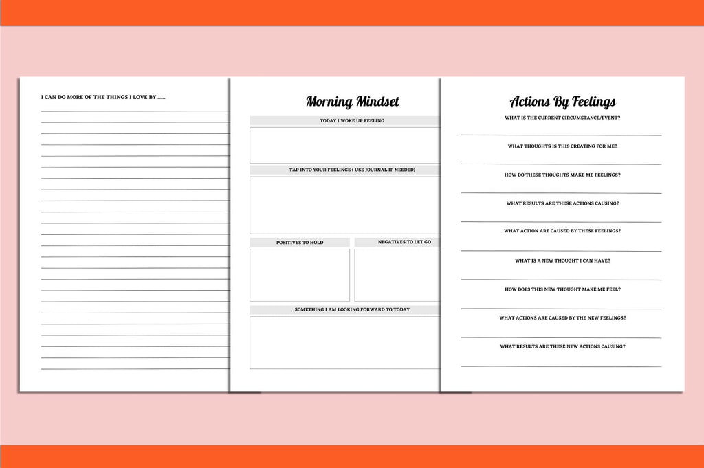 Positive Mindset Planner