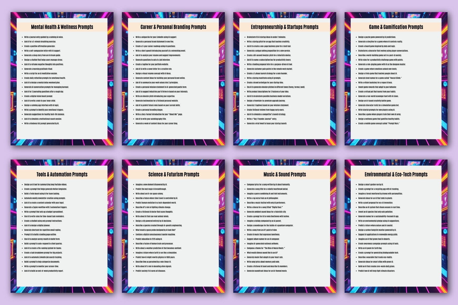 AI Ideas Unleashed with Prompts