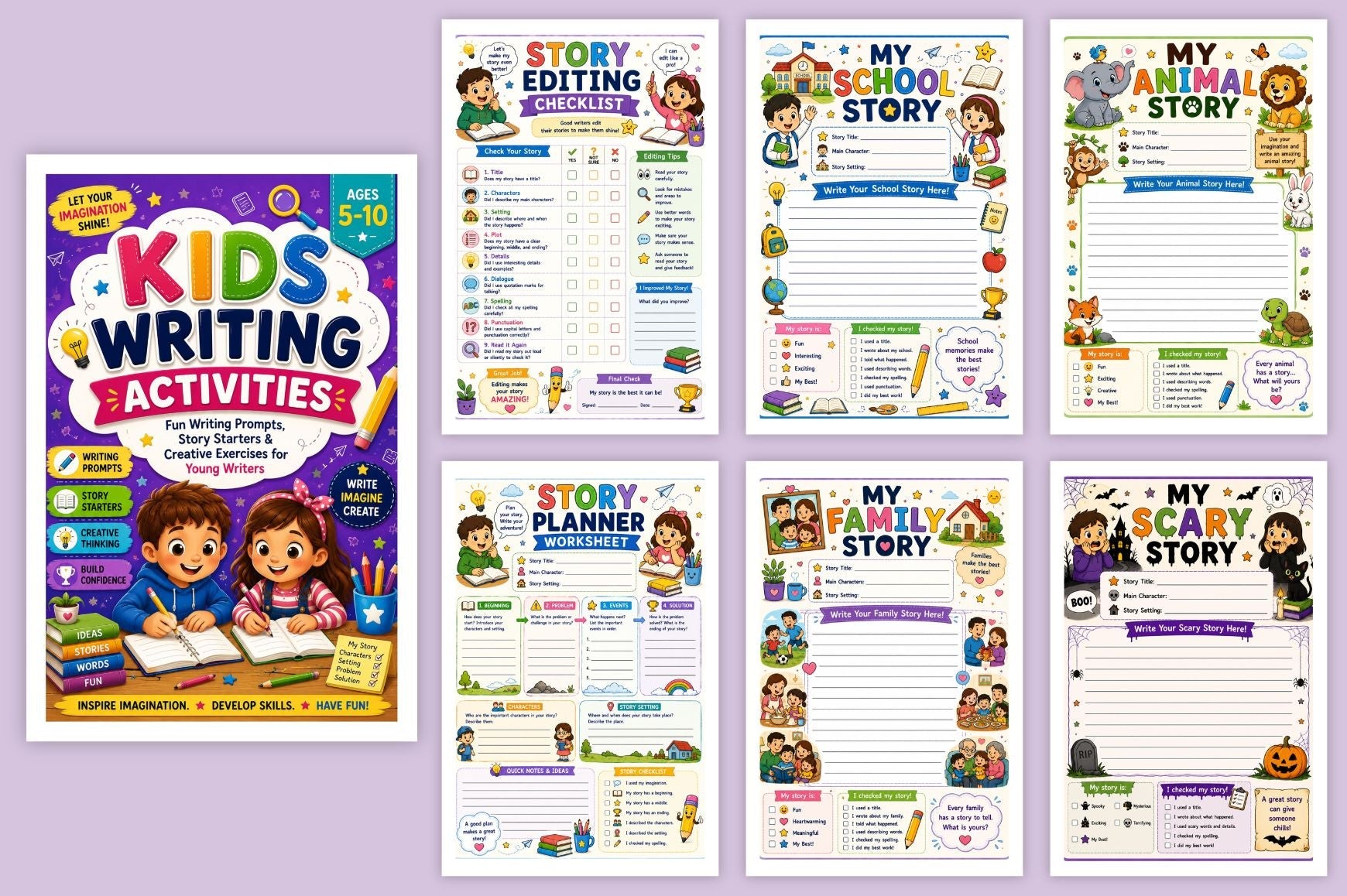 Kids Writing Activities