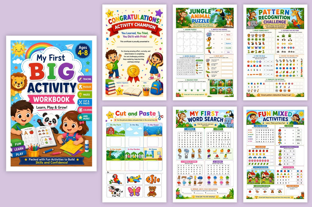 My First Big Activity Workbook