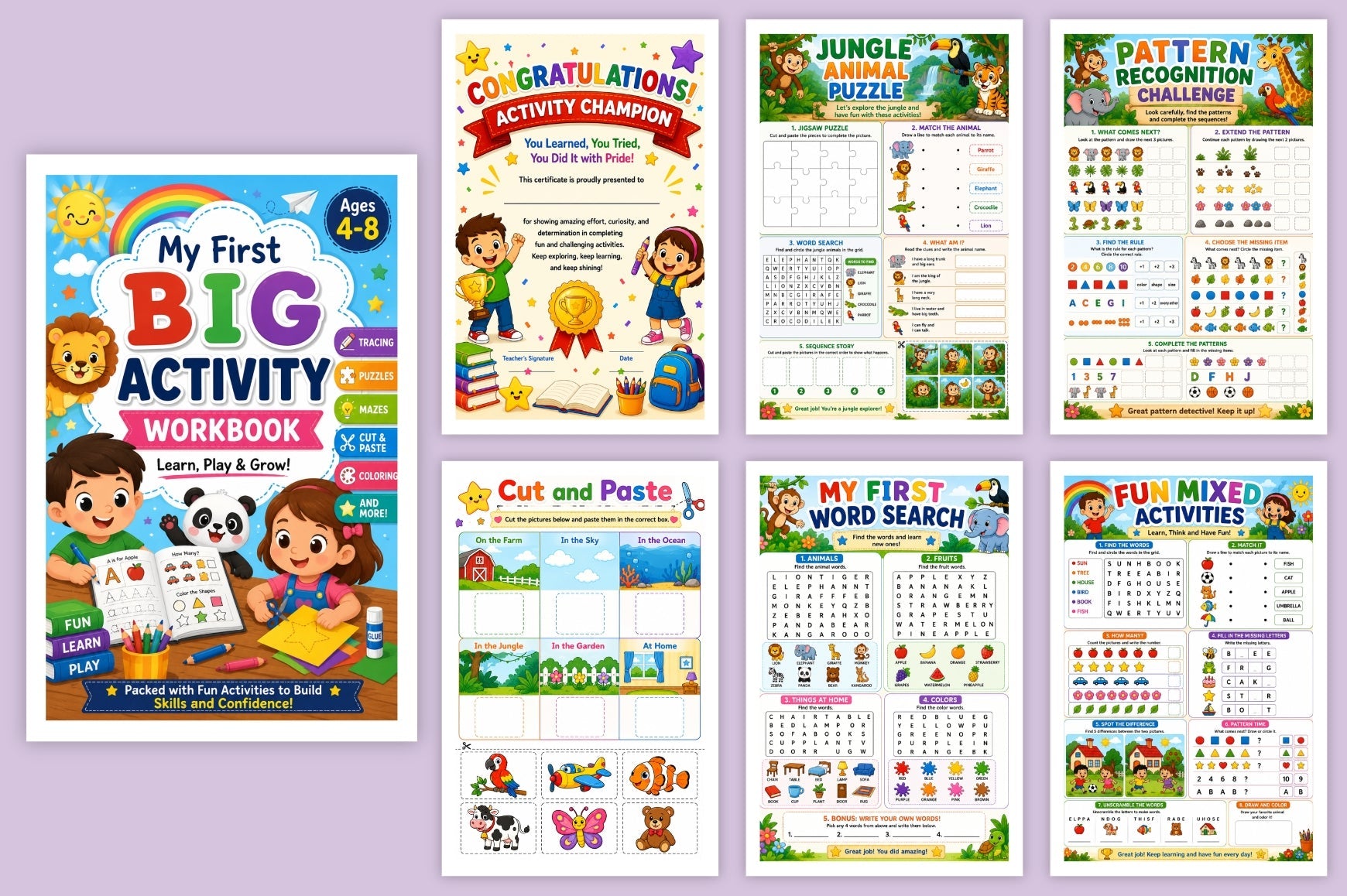My First Big Activity Workbook