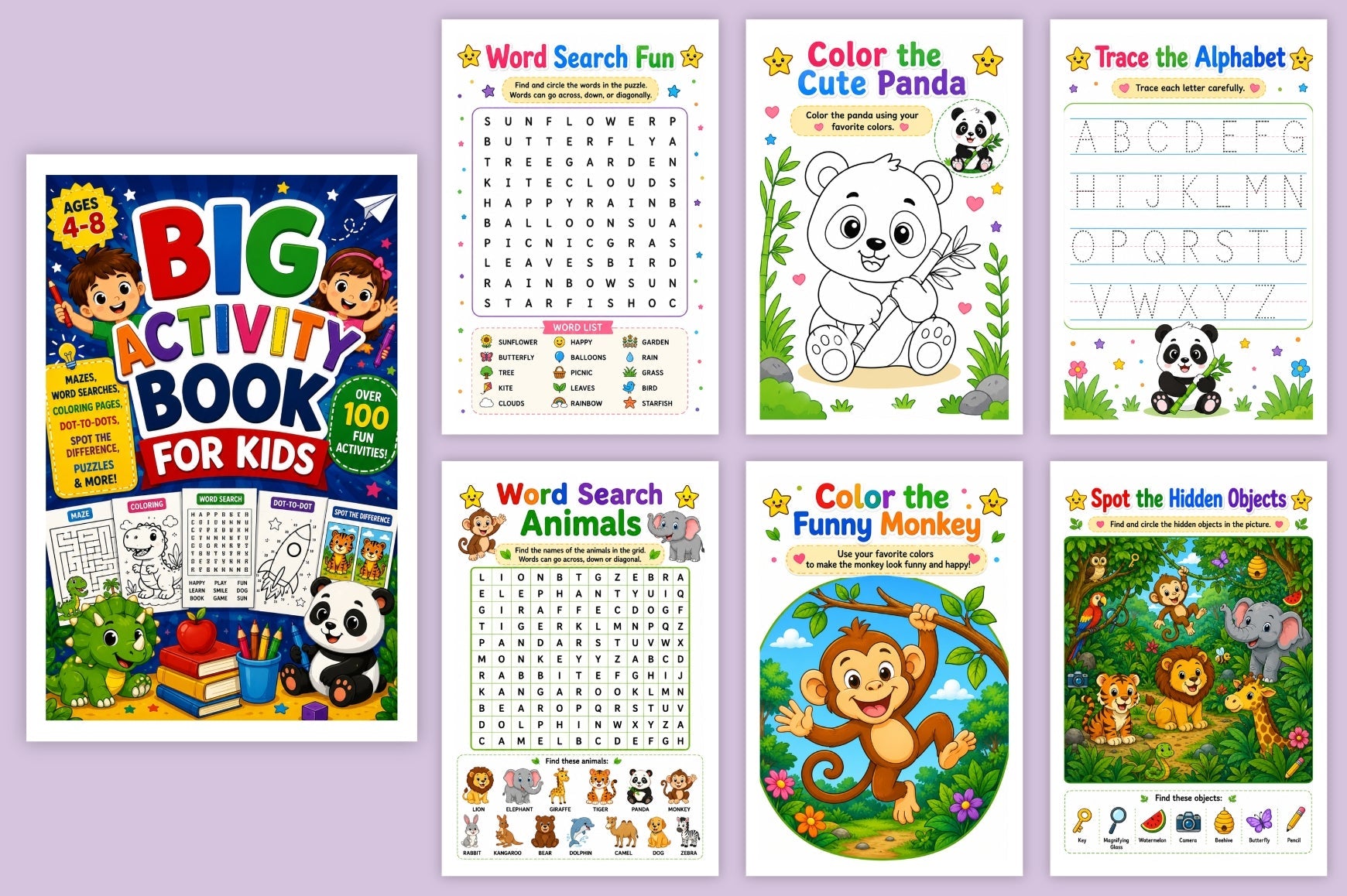 Big Activity For Kids Book