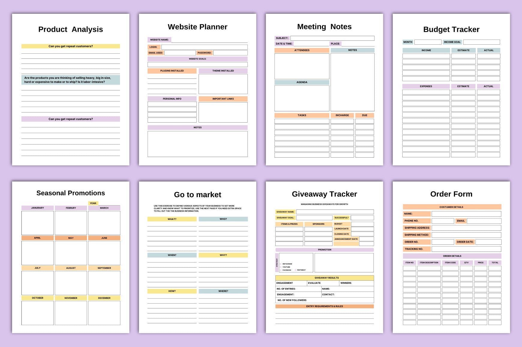 Product Launch Planner