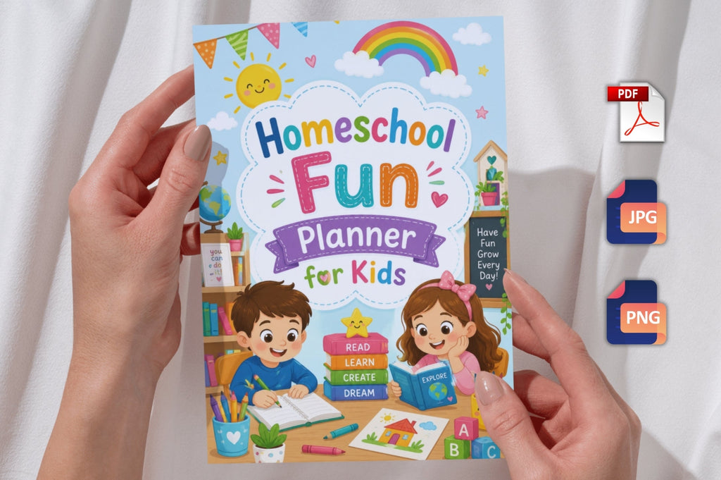 Homeschool Fun For Kids Planner