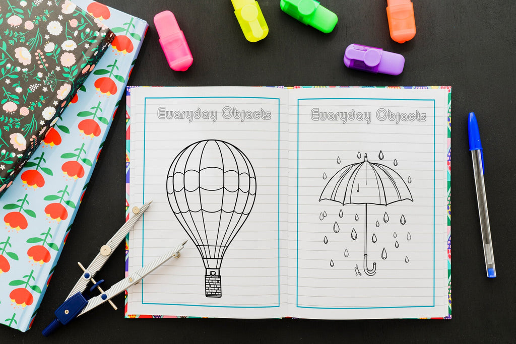 Bold and Easy Coloring Book