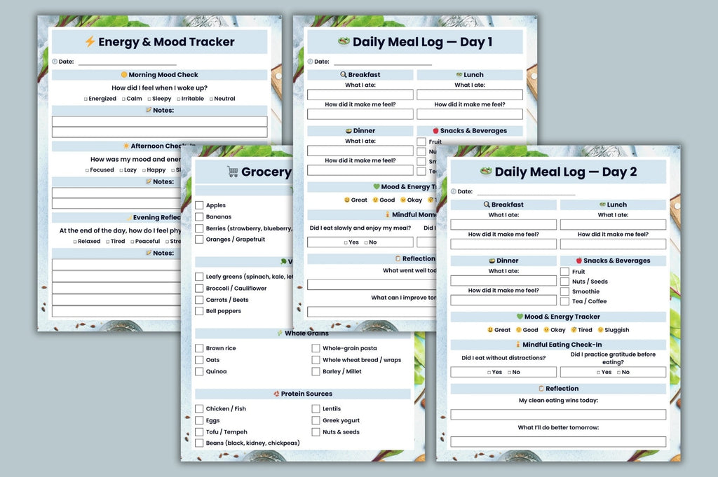 Clean Eating Journal