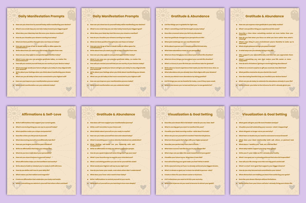 Manifestation Prompts Guide