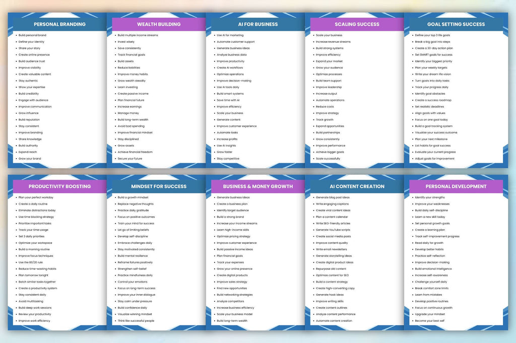 AI For Success Prompts