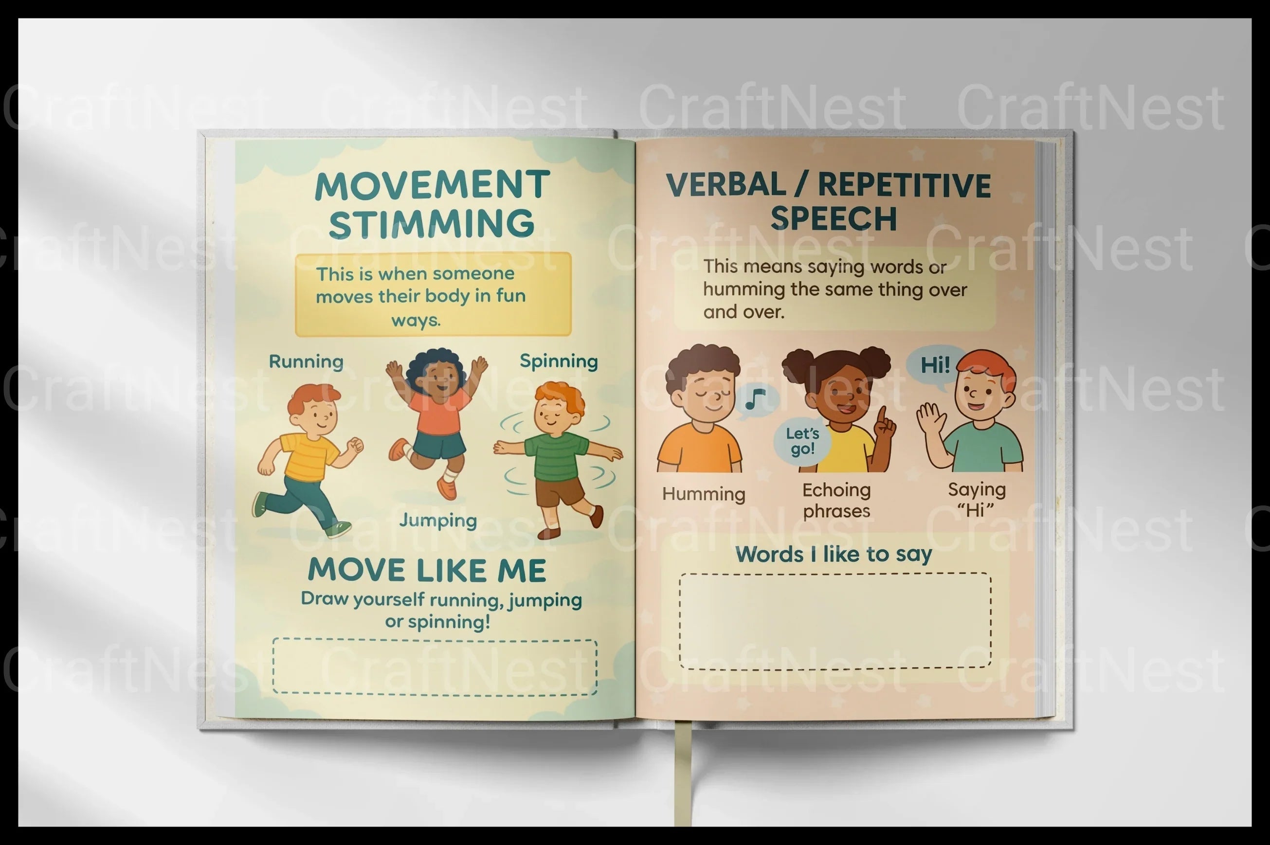 Understanding Stimming A Comprehensive Guide printable resource pages