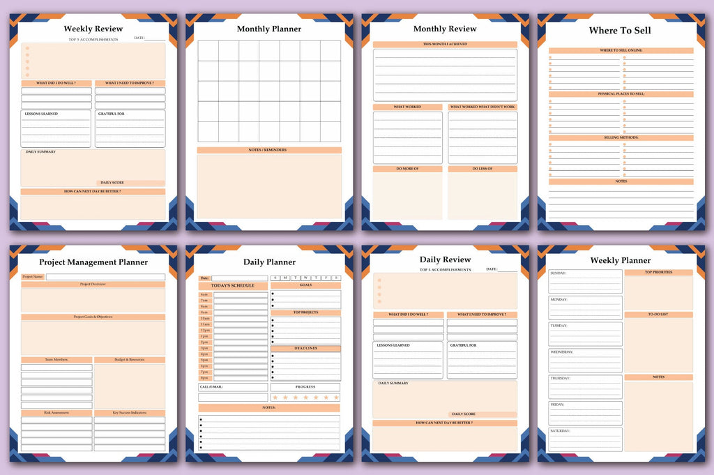 Project Management System Planner