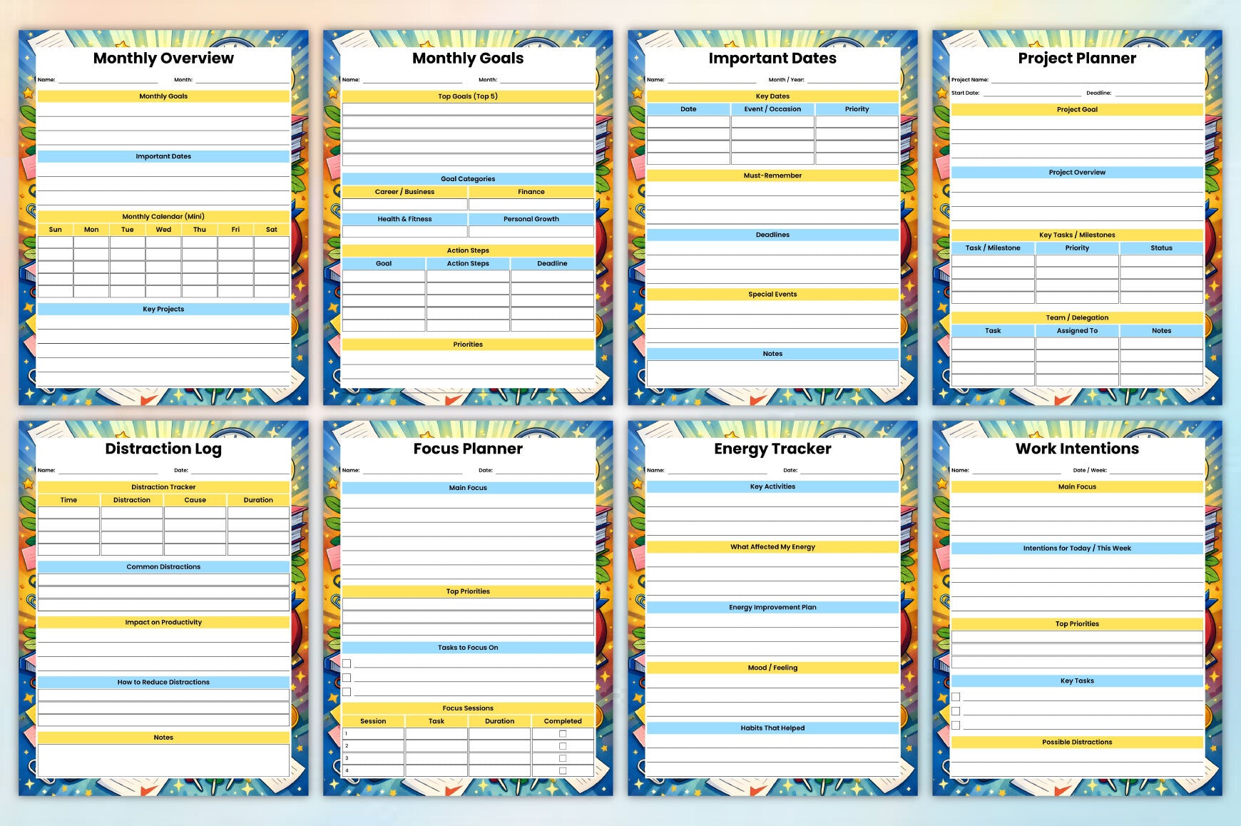 Office Productivity Planner