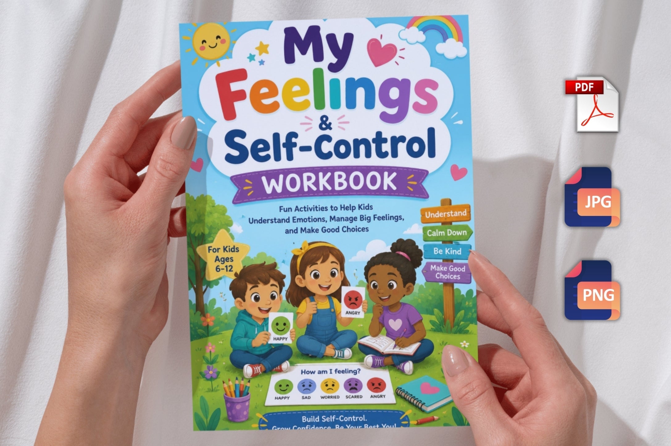 My Feelings Self Control Workbook