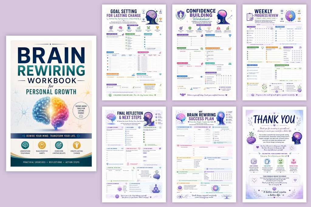 Brain Rewiring For Personal Growth Workbook