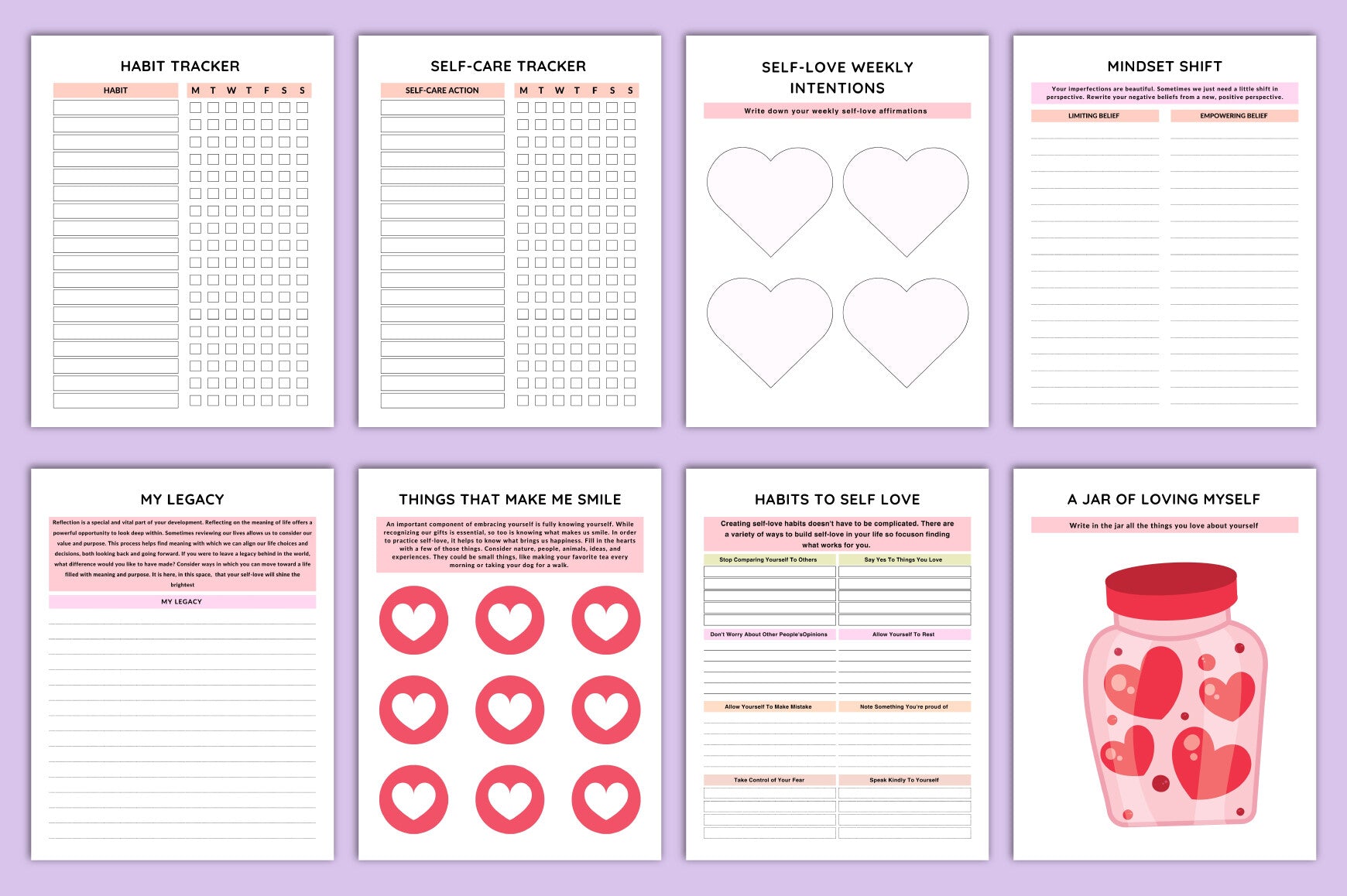 Self Love Journal for Personal Growth