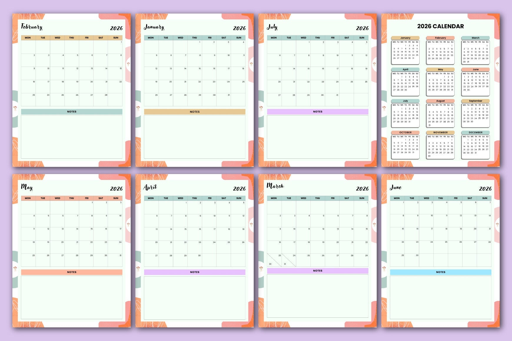 Self Care Planner