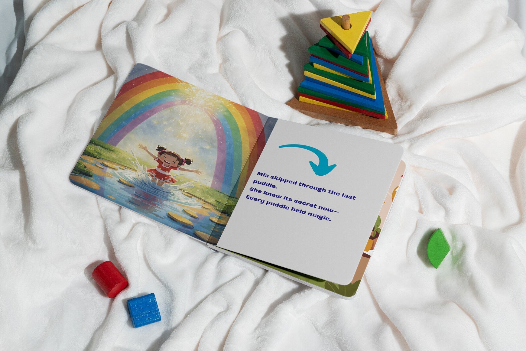 Mia's Sparkling Puddle Jumps Book