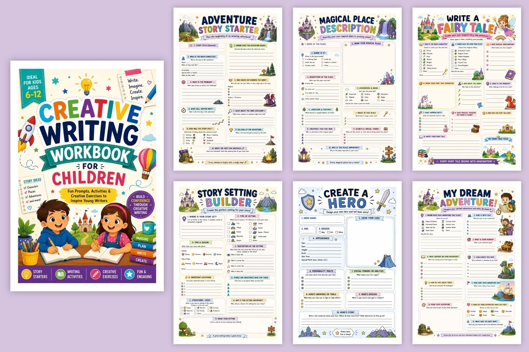 Creative Writing For Children Workbook