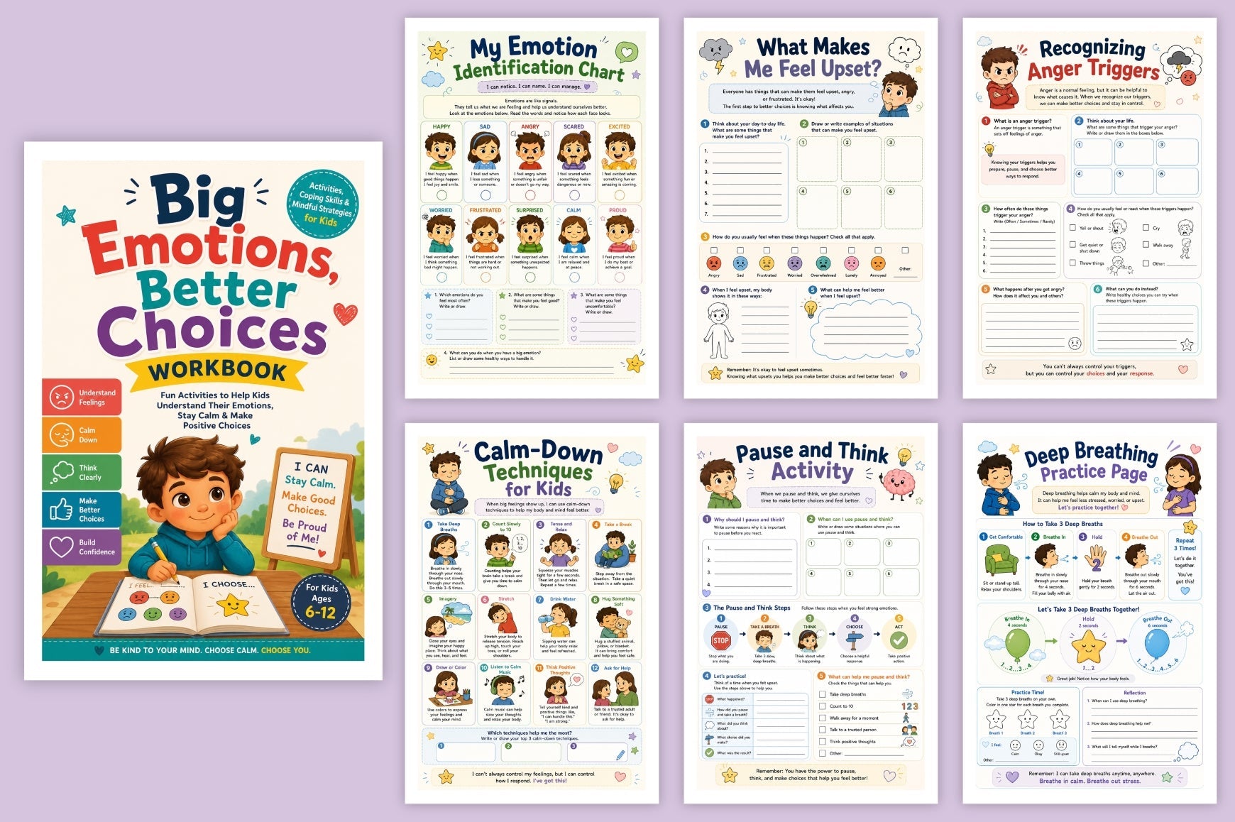 Big Emotions Better Choices Workbook
