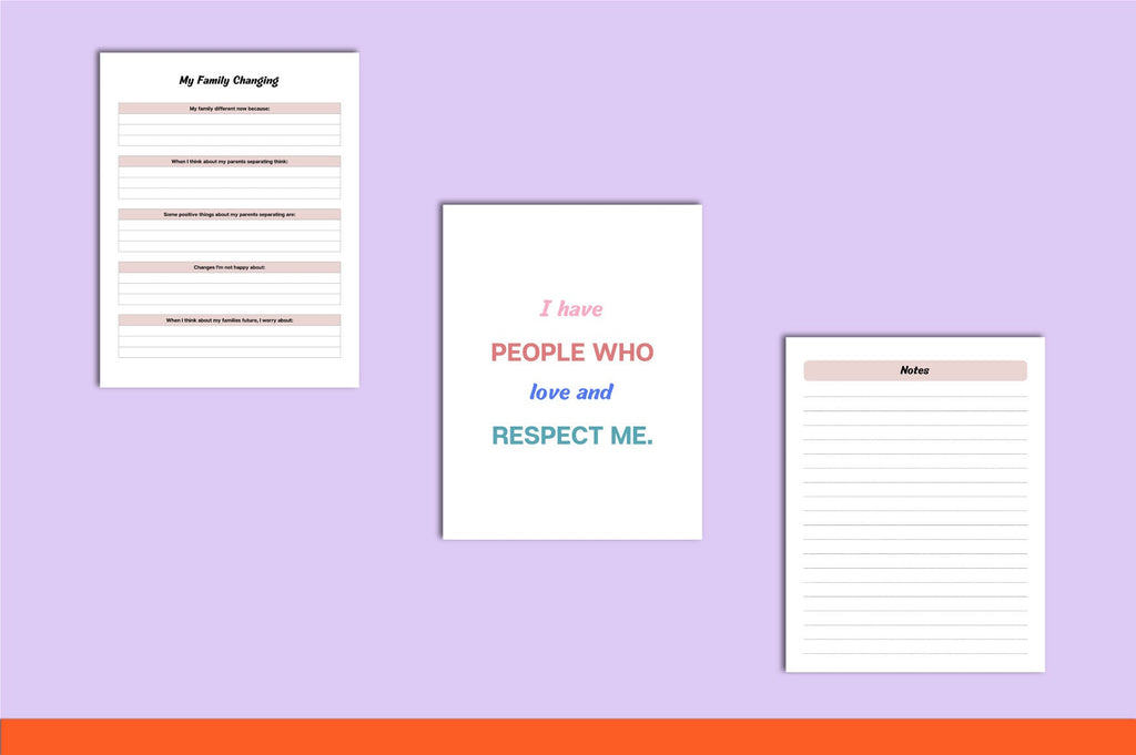 Coping With Divorce for Kids Workbook