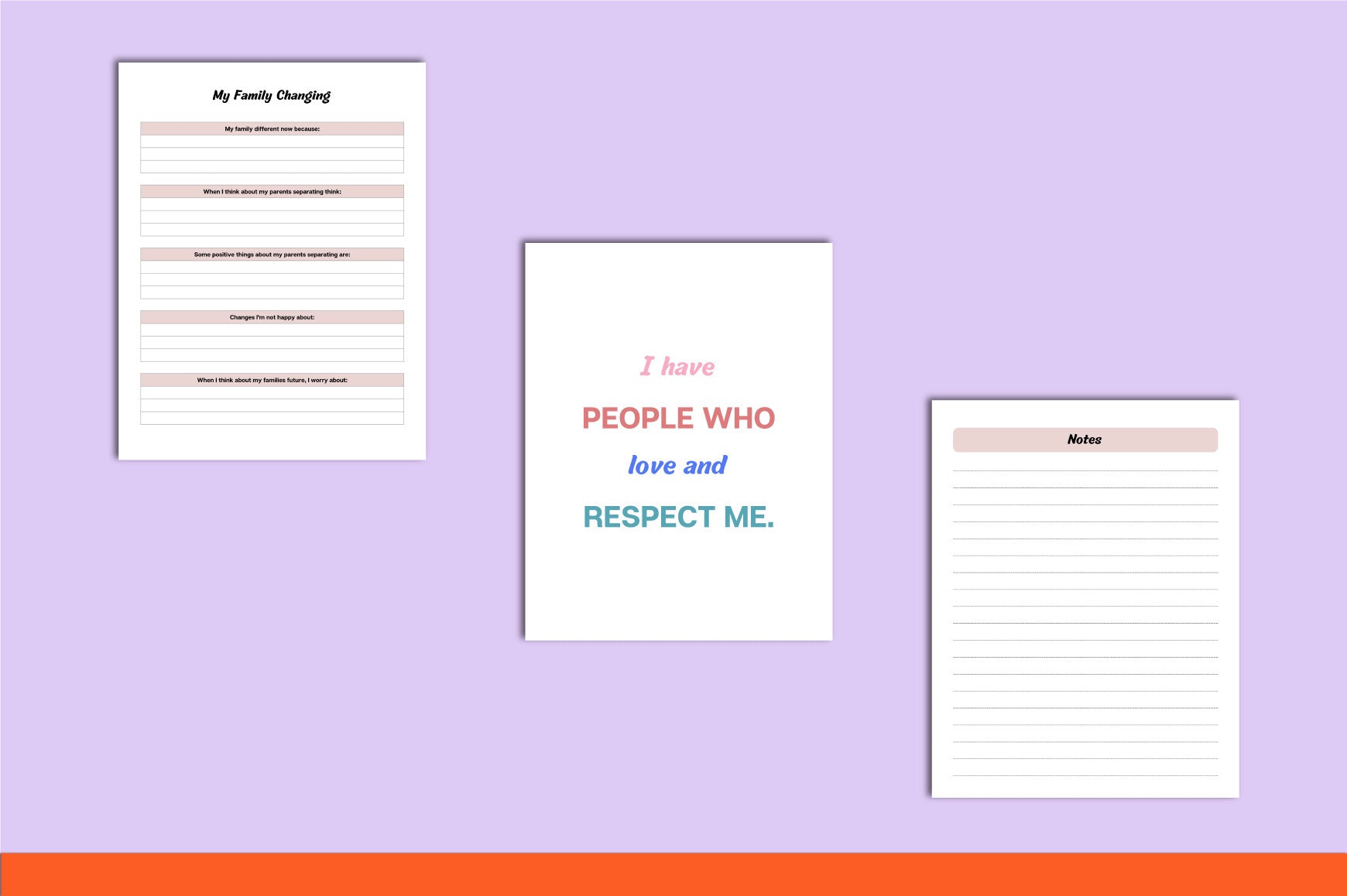 Coping With Divorce for Kids Workbook