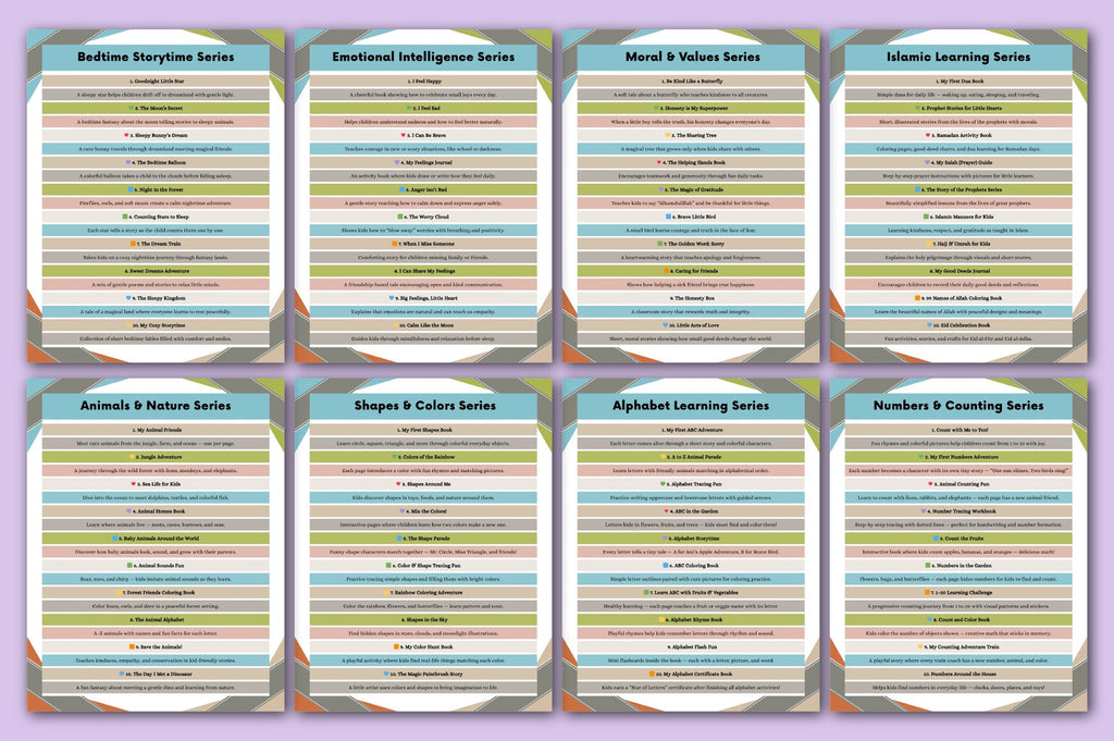 Kids World Niche Series Planner