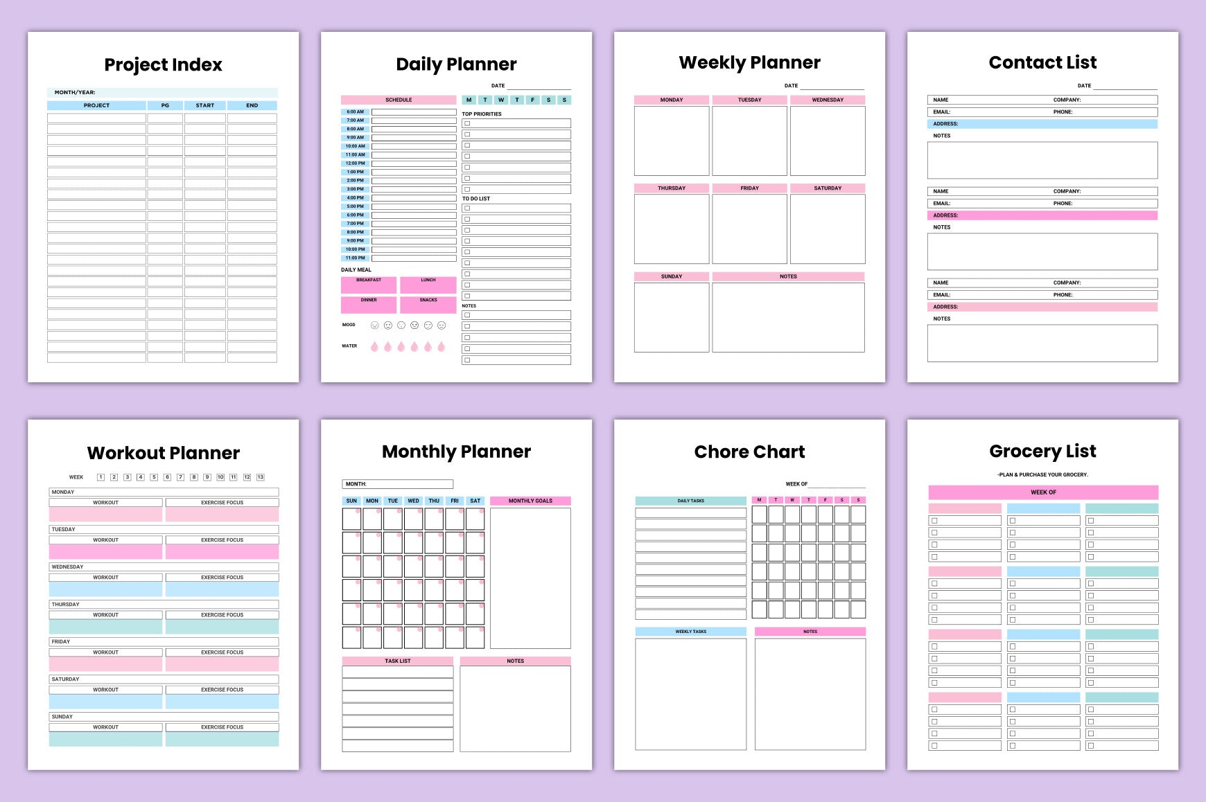 Happy Life Planner