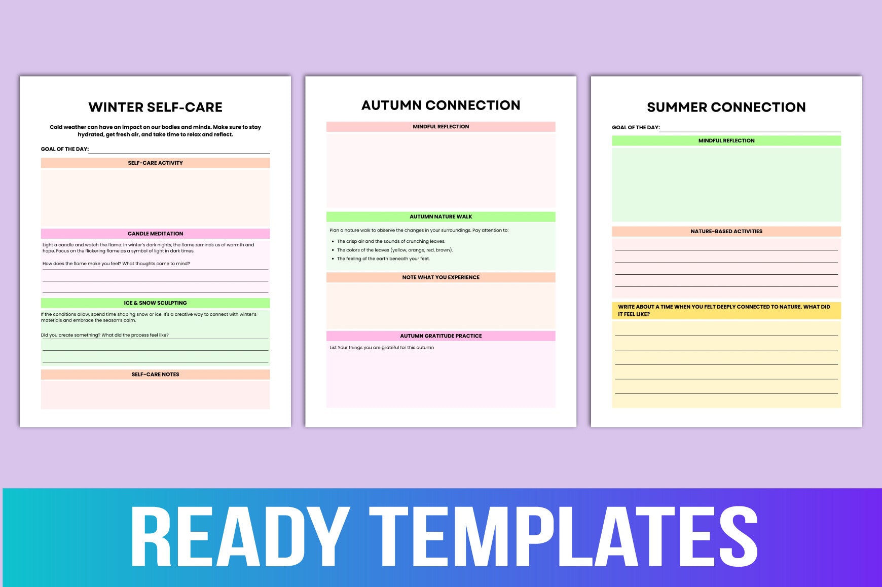 Rewild Your Life Planner