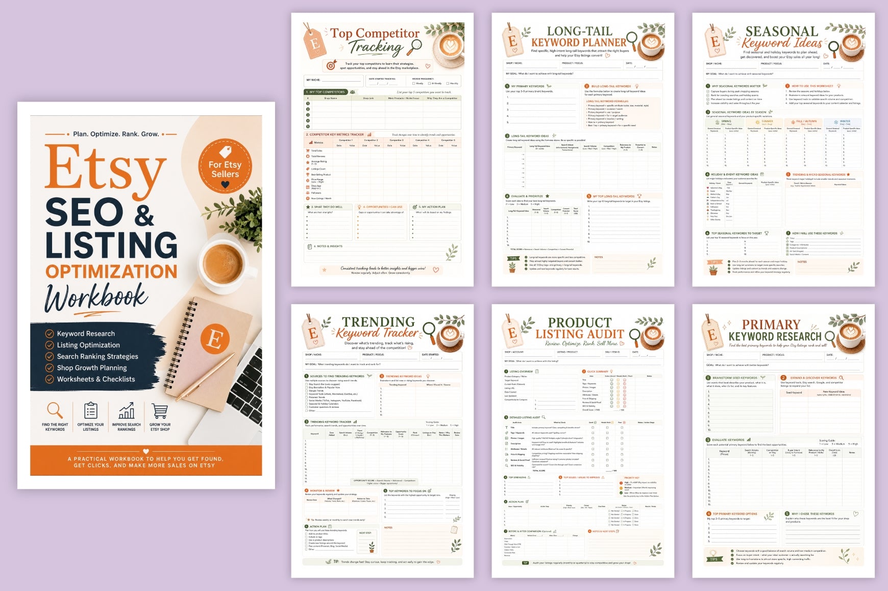 Etsy SEO Listing Optimization Workbook